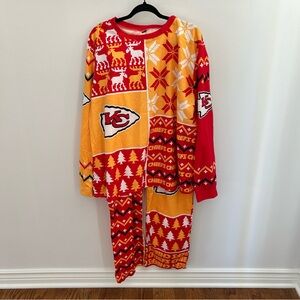 Men’s Kansas City Chiefs Pajama Set - XXL